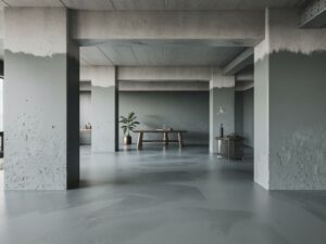 Aplikacja farby ochronnej na beton