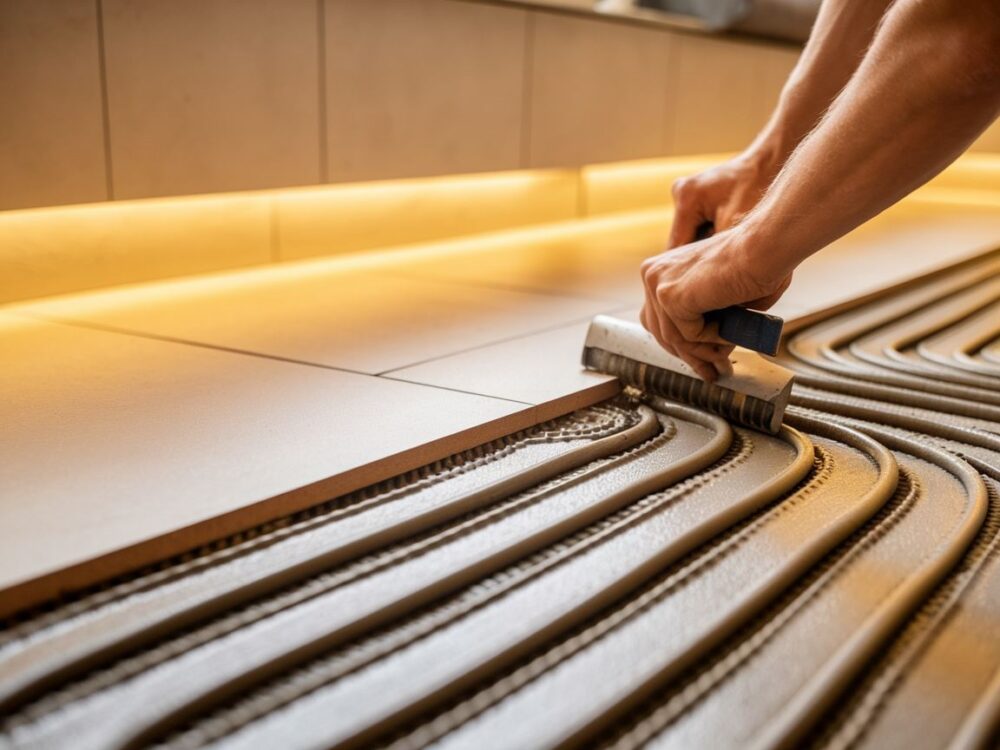 Fuga w instalacji ogrzewania podłogowego