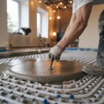Montaż ogrzewania podłogowego w betonowej wylewce
