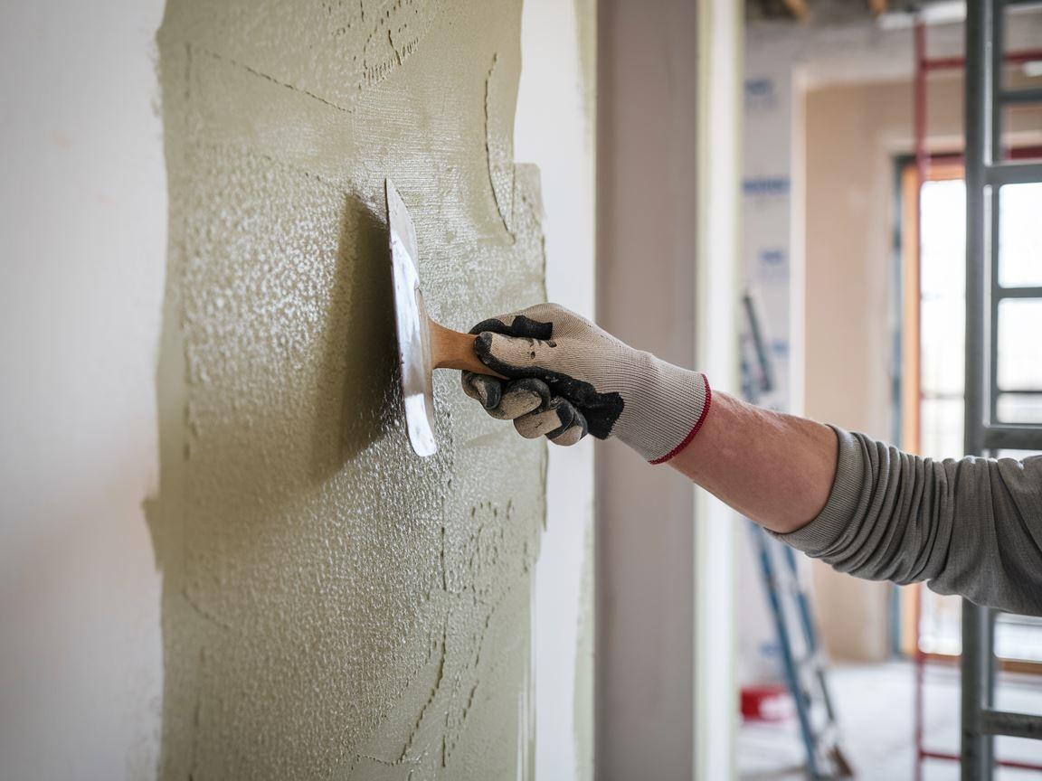 Odzyskiwanie czystych ścian po usunięciu tynku