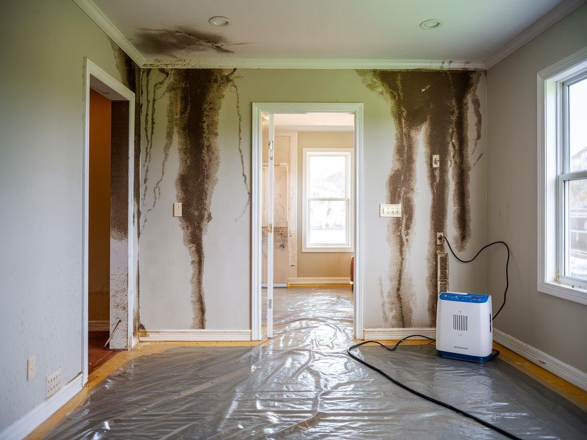 Osuszenie ścian po zalaniu