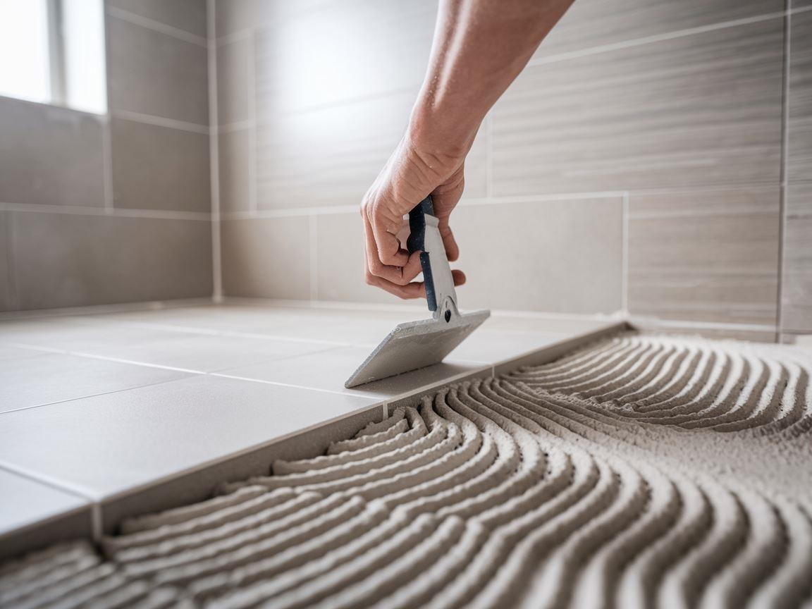 Renowacja łazienki z użyciem fugi