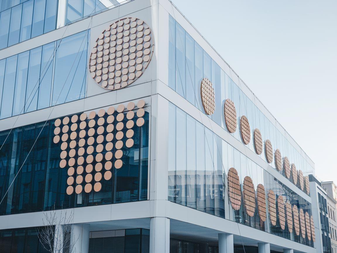 Stylowa elewacja bez widocznych przewodów