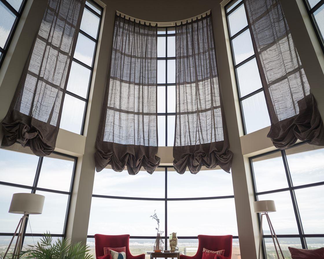 Ustawienie karnisza w designie wnętrza