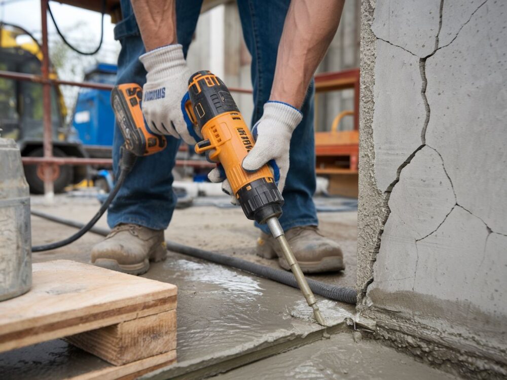 Uszczelnianie betonu na świeżym powietrzu