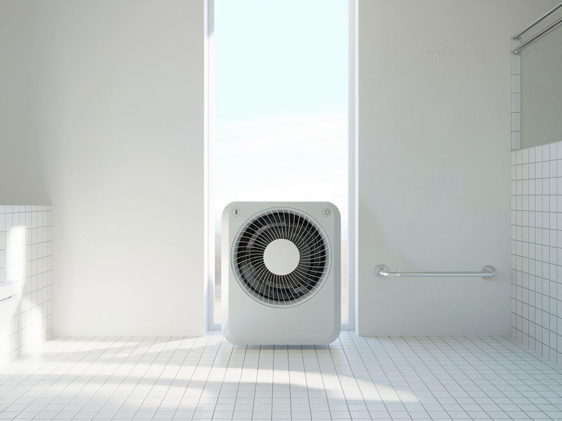 Wentylator łazienkowy nowoczesny