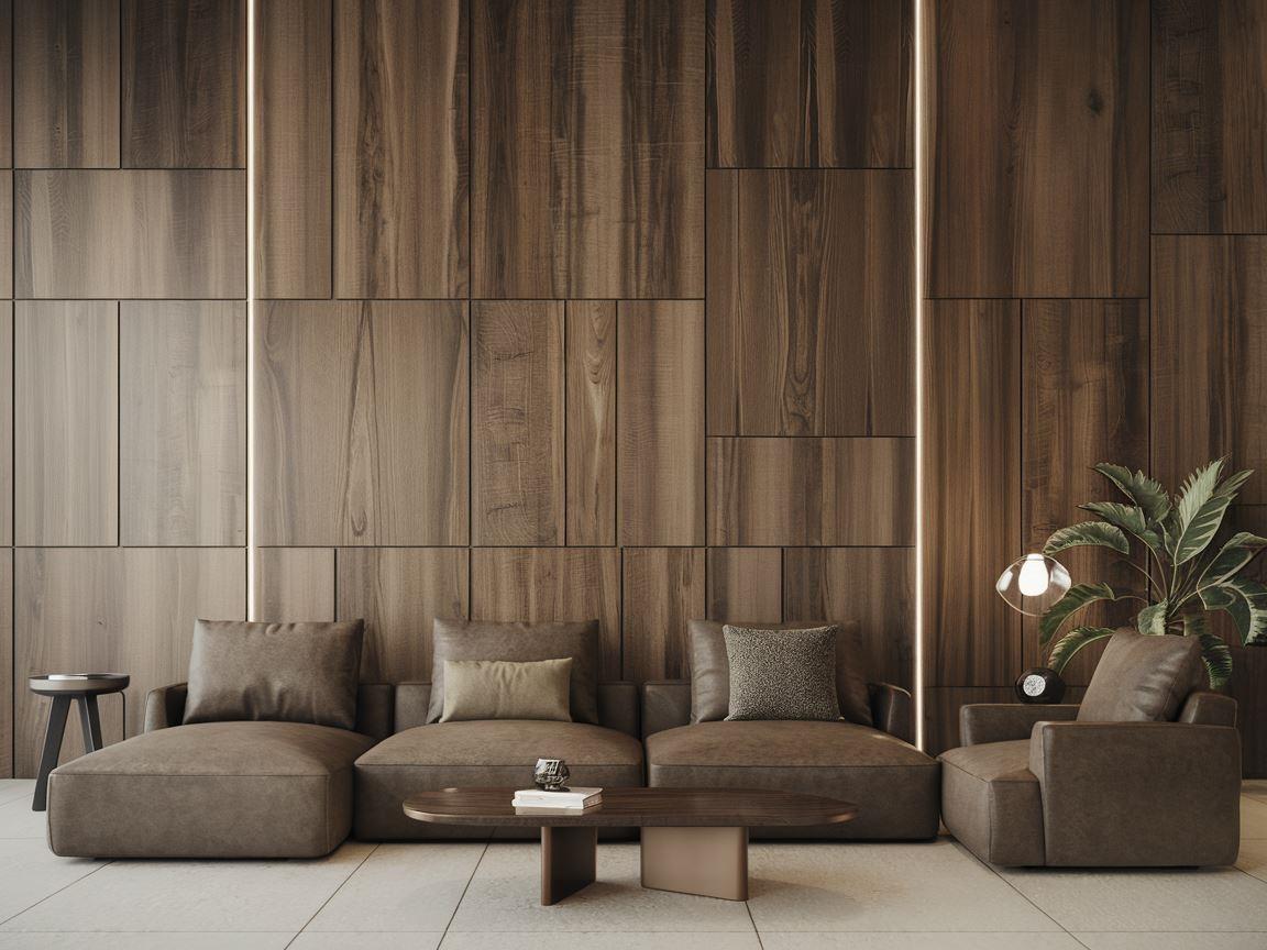 Zamiast lameli – nowoczesne wykończenie ściany